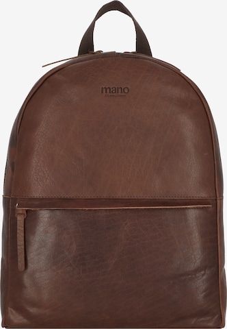 mano Backpack in Brown: front