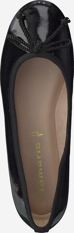 TAMARIS Ballet Flats in Black