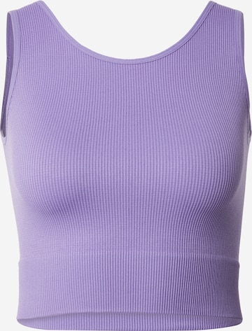 ONLY PLAY - Top desportivo 'JAIA' em roxo: frente