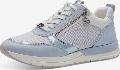 TAMARIS Platform trainers in Light blue / Off white, Item view