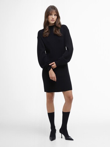 Barbour International Πλεκτό φόρεμα 'Franchesca' σε μαύρο: μπροστά