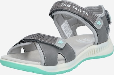 TOM TAILOR Trekkingsandaler i beige / stone / mint, Produktvisning