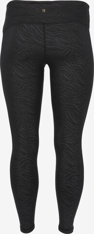 Q by Endurance Skinny Workout Pants 'Cerine' in Black