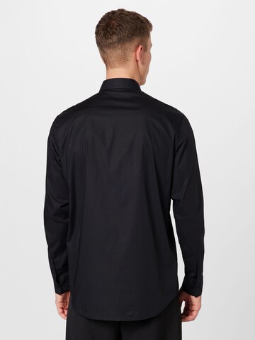 Karl Lagerfeld Přiléhavý střih Košile – černá
