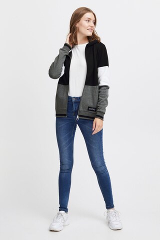 Oxmo Sweatjacke 'Omanna' in Grau