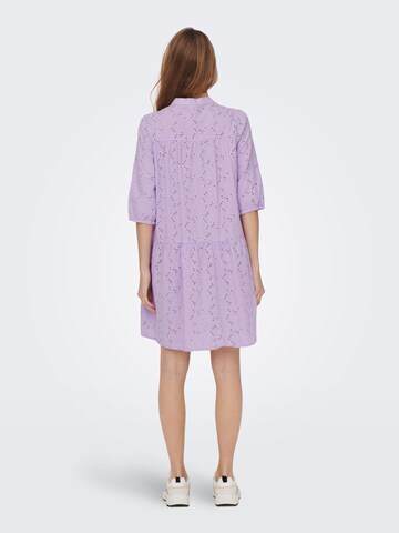 Robe-chemise 'Nyla' ONLY en violet