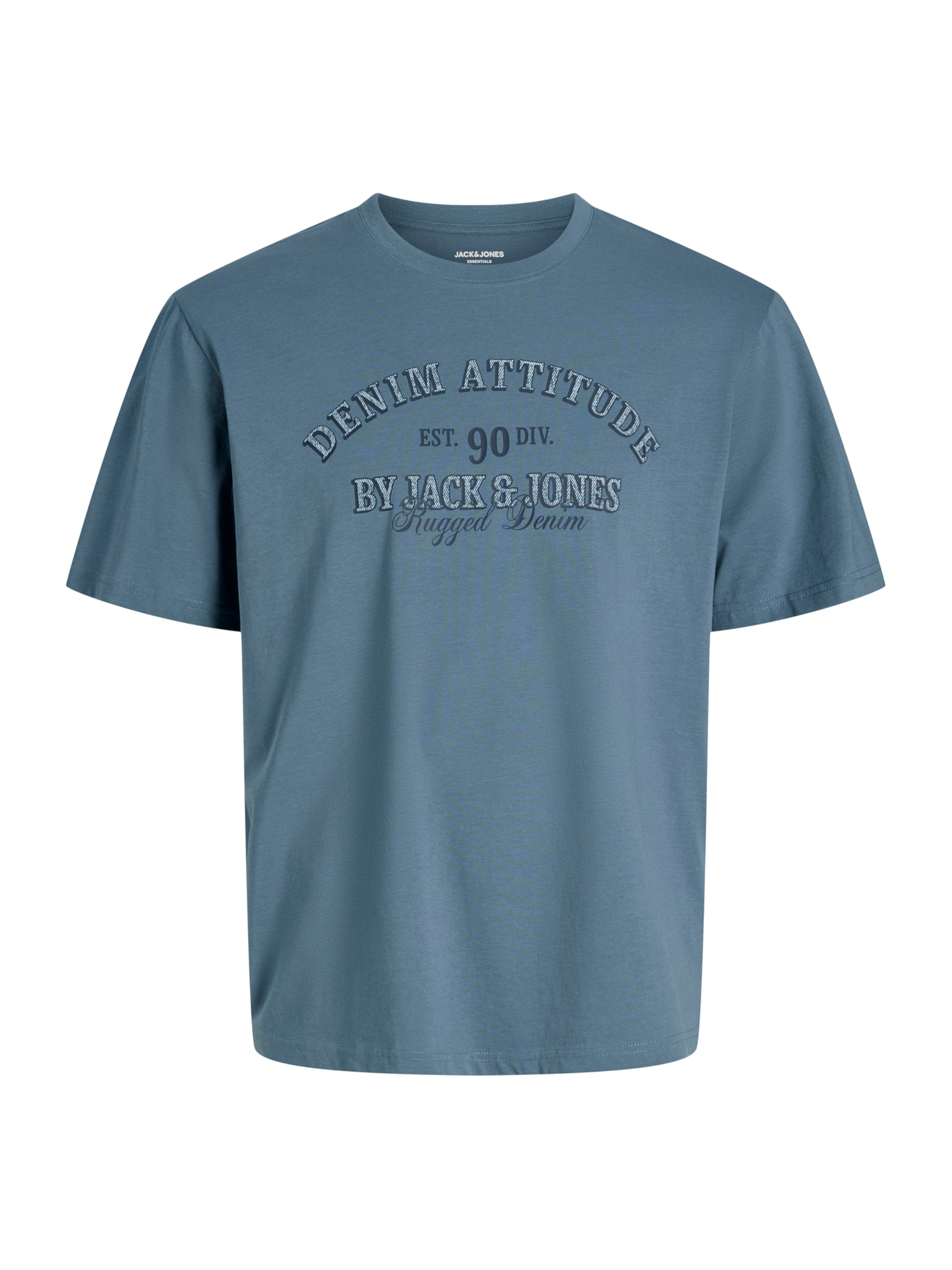 Jack & Jones Plus Bluser & t-shirts 'JJEDenver' i blå: forside