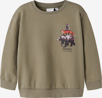 NAME IT Sweatshirt in Grey: front