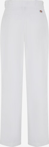 DICKIES Regular Trousers with creases '874' in White