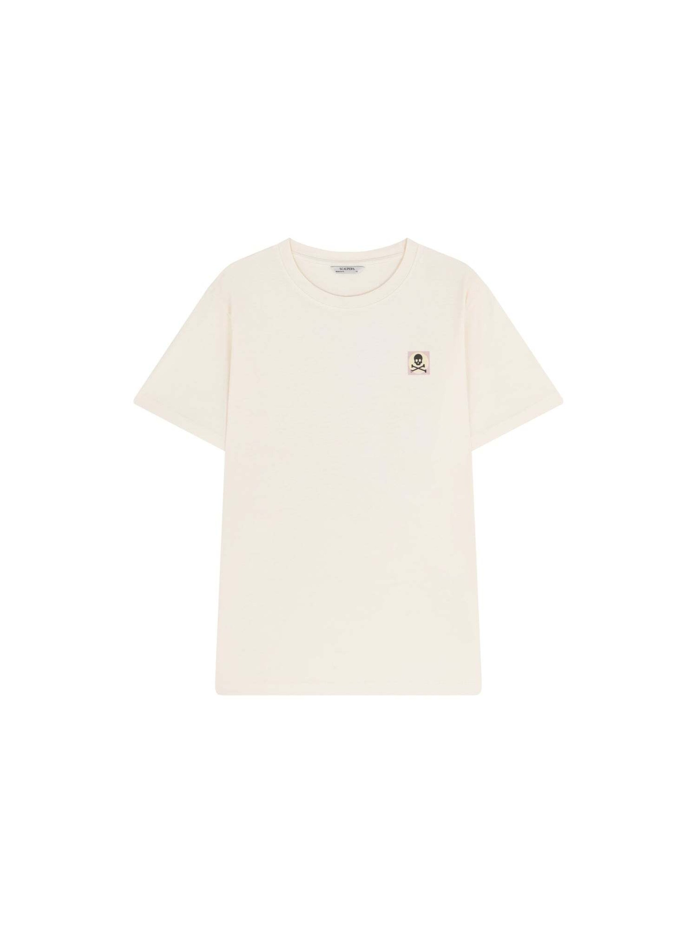 Scalpers Shirt in Beige: voorkant