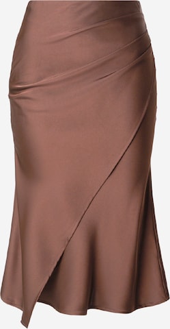 ABOUT YOU Юбка 'Blanca' в Коричневый: спереди