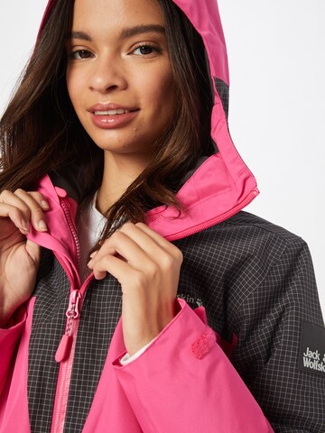 JACK WOLFSKIN Outdoor Jacket 'Rhapsody' in Pink