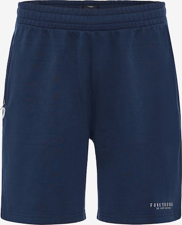 Funky Buddharegular Hlače - plava boja: prednji dio