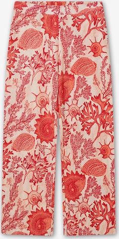 raudona Gisela Pižaminės kelnės: priekis