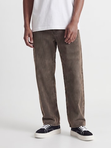 melns JACK & JONES Baggy Bikses 'JPSTAlex Original': no priekšpuses