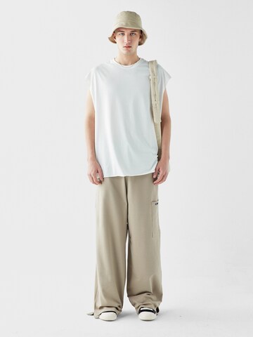 Loosefit Pantaloni 'Kyle' di VAMOS CLO in beige