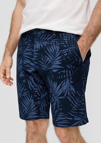 s.Oliver Slimfit Shorts in Blau: predná strana