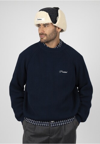 Prohibited Sweater in Blue: front