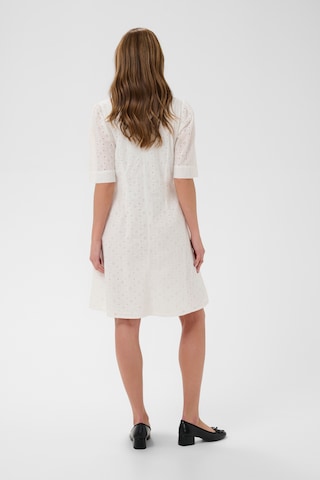 Robe 'CUAdelfine' CULTURE en blanc