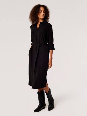 Robe-chemise Apricot en noir