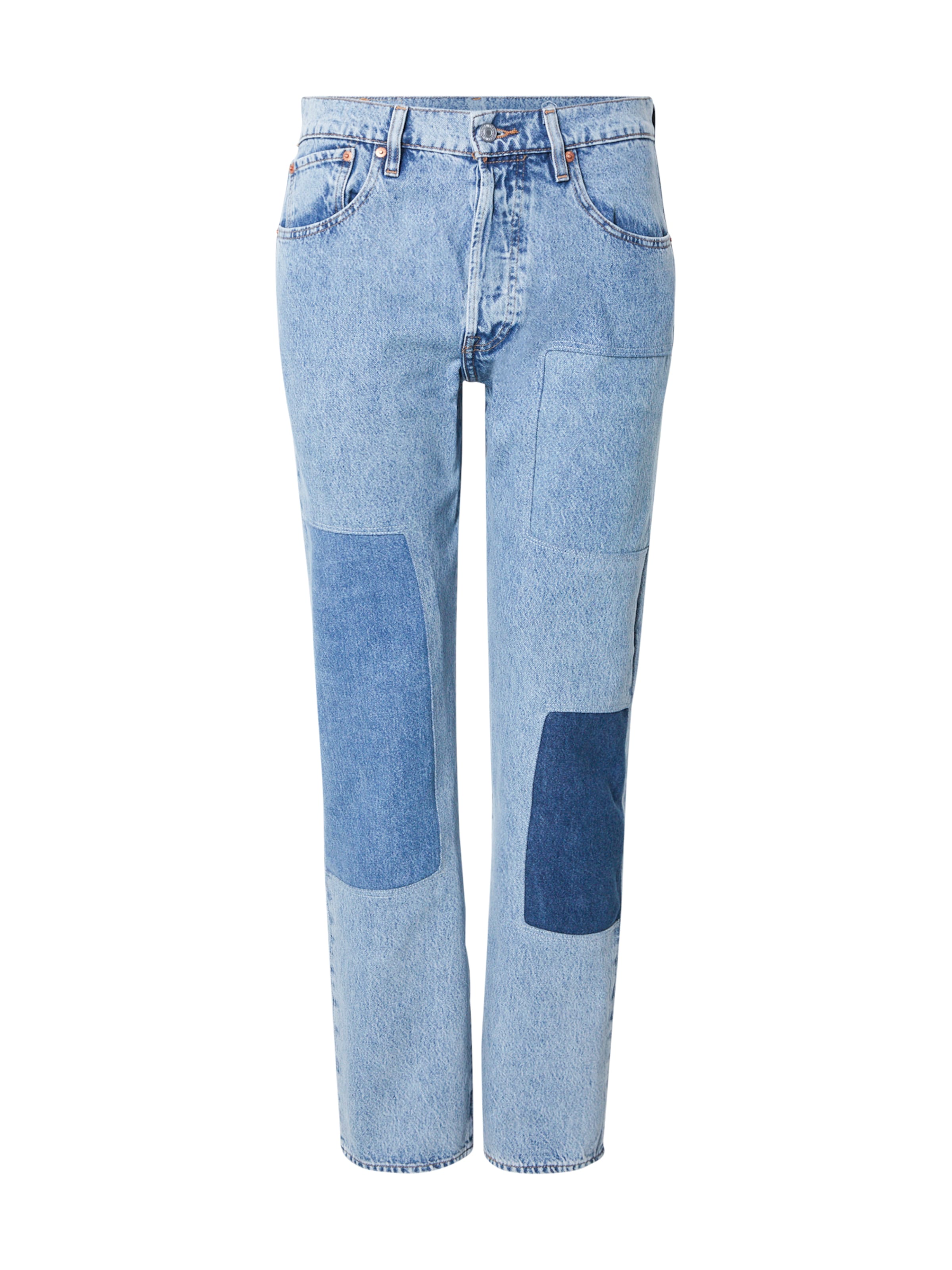 Levi's Skateboarding Regular Jeans '501®' in Blauw: voorkant