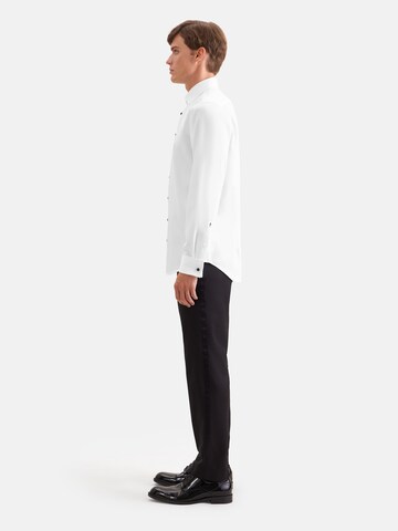 SEIDENSTICKER Slim Fit Hemd in Weiß