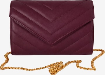 Pochette 'Val Wine Clutch' Sellenes en rouge : devant