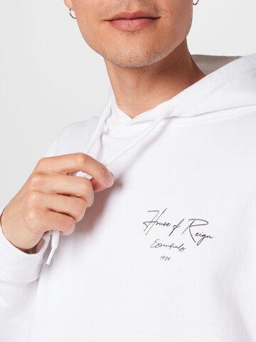 BURTON MENSWEAR LONDON Sweatshirt 'House Of Reign' in White