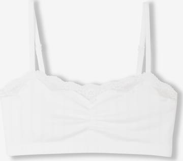 CALIDA Bustier BH in Wit: voorkant