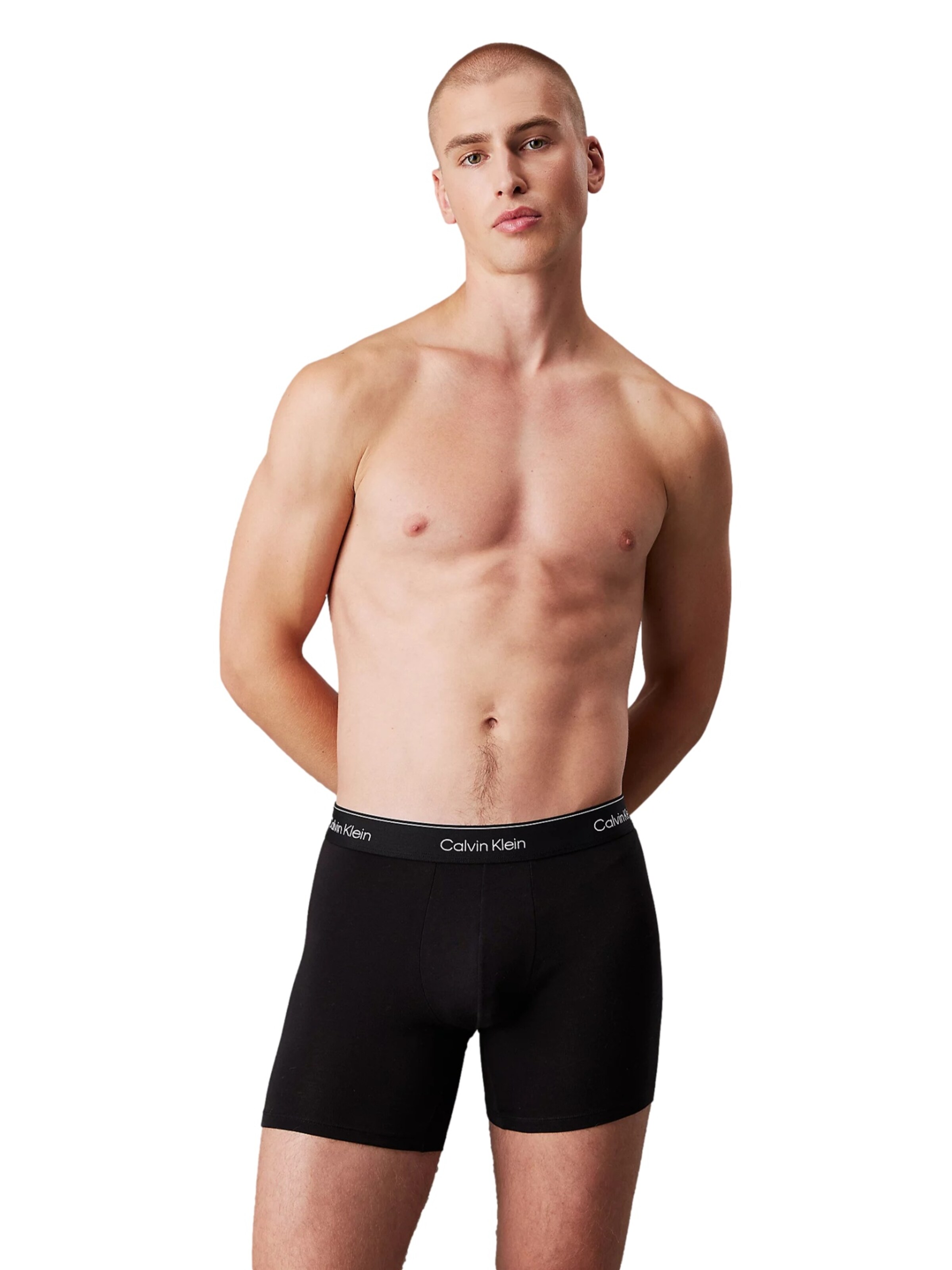 Calvin Klein Μποξεράκι σε μαύρο: μπροστά