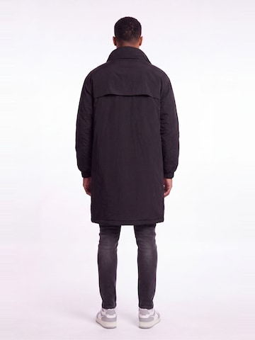 !Solid - Sobretudo de inverno 'SDMAITI' em preto