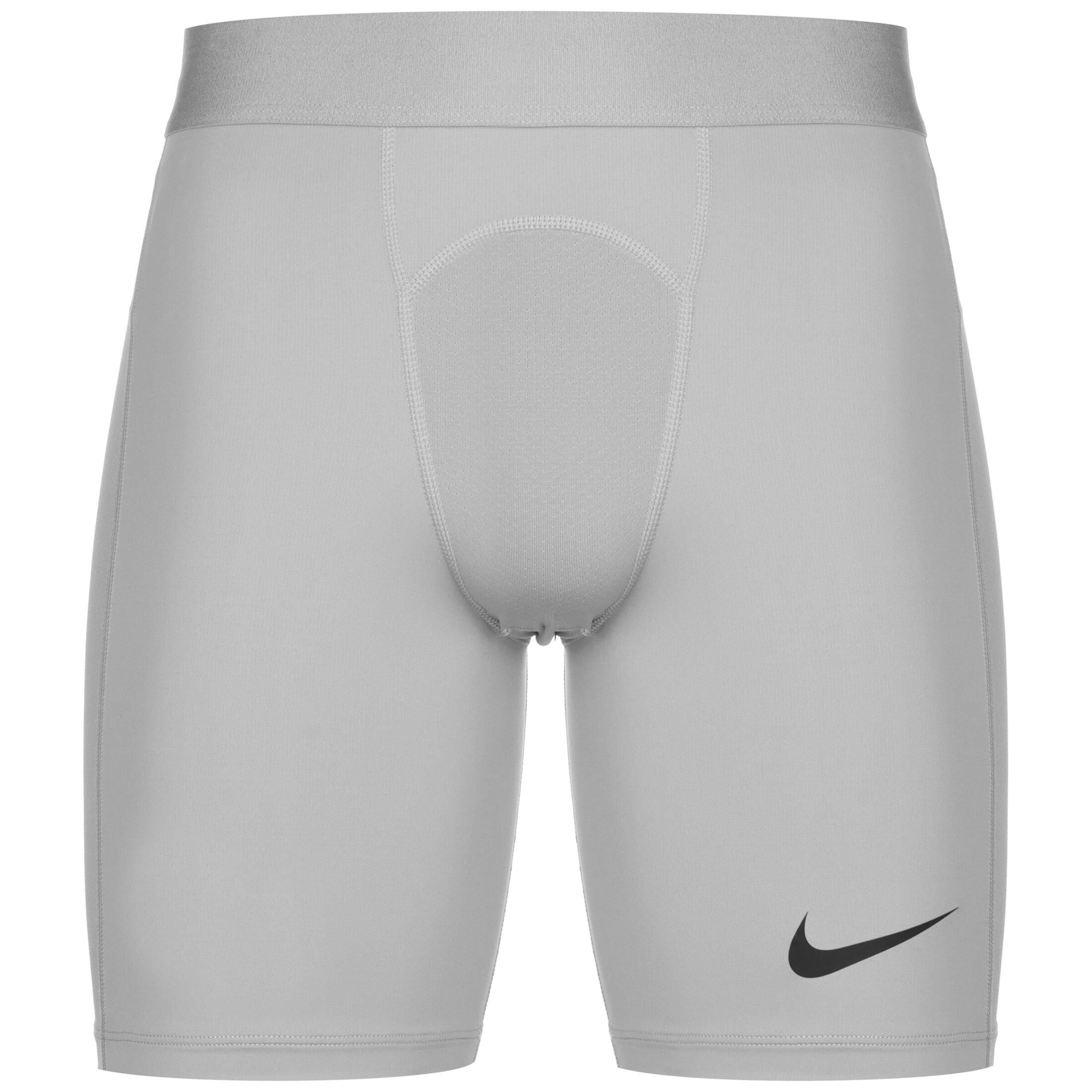 NIKE Skinny Sportunterhose 'Strike' in Grau: Vorderseite