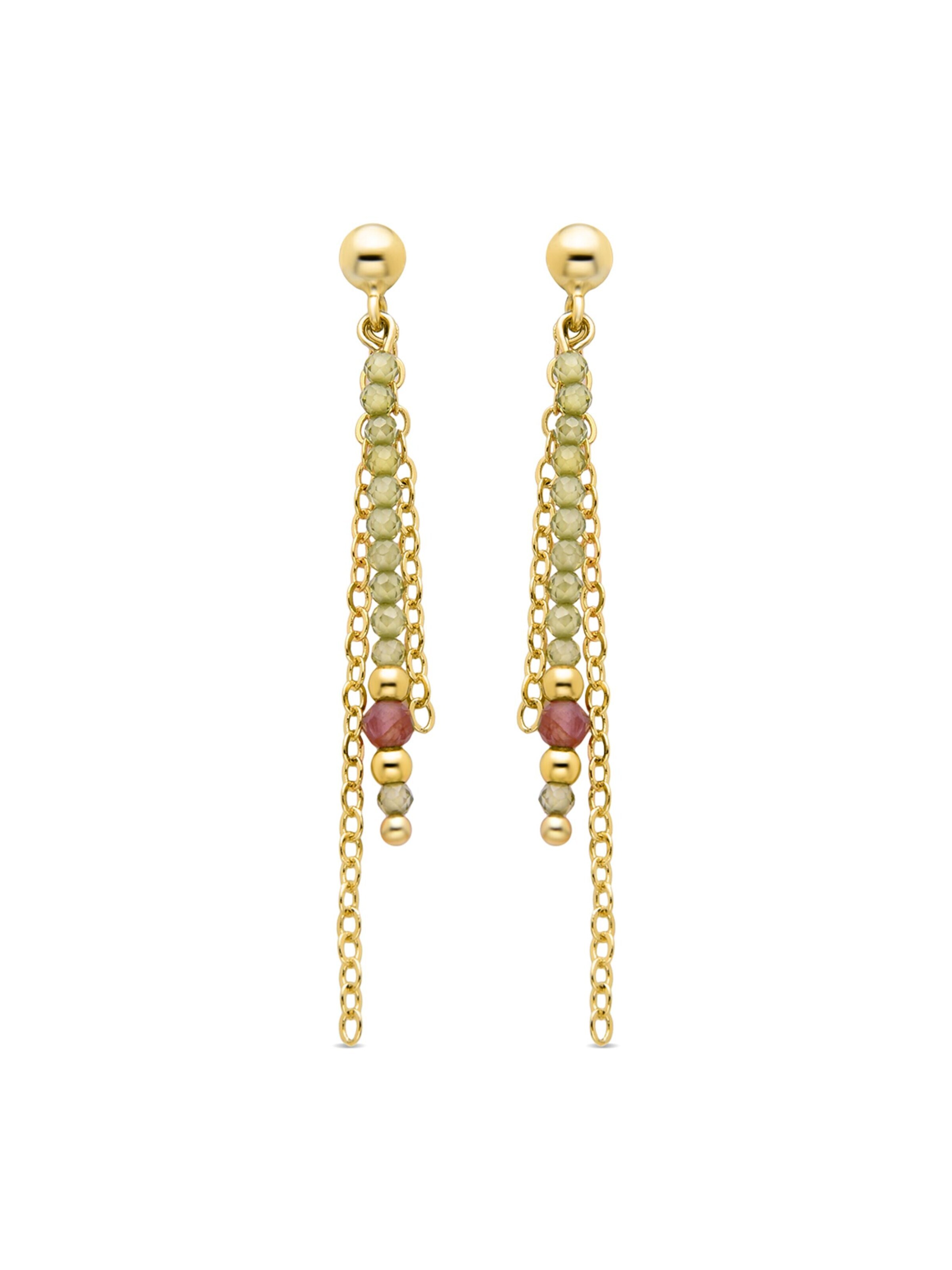 Boucles d'oreilles 'Rilxi' Luxenter en or : devant