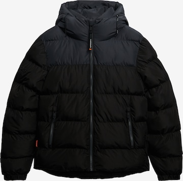 Superdry & Co Winterjas in Zwart: voorkant