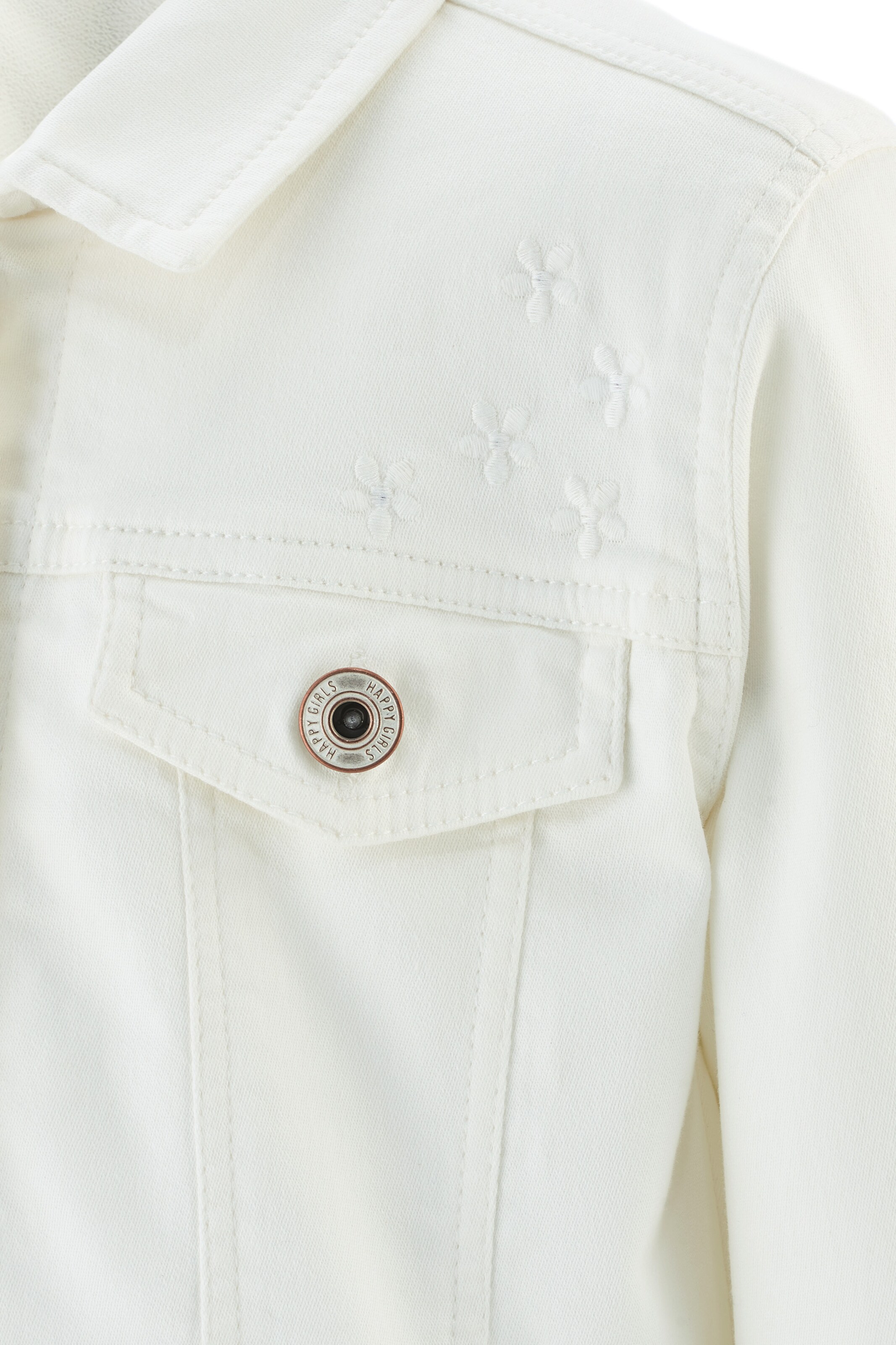 happy girls Övergångsjacka i vit