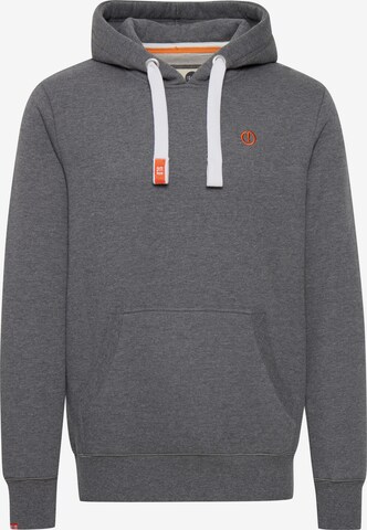 !Solid Sweatshirt 'BennHood' in Grey: front