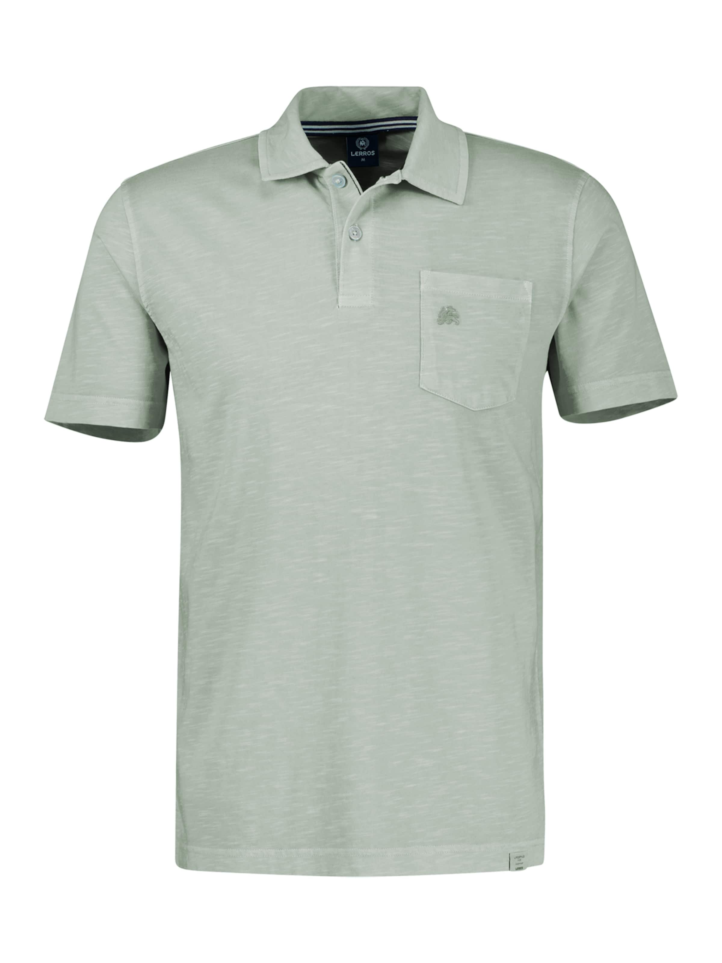 LERROS Shirt in Groen: voorkant