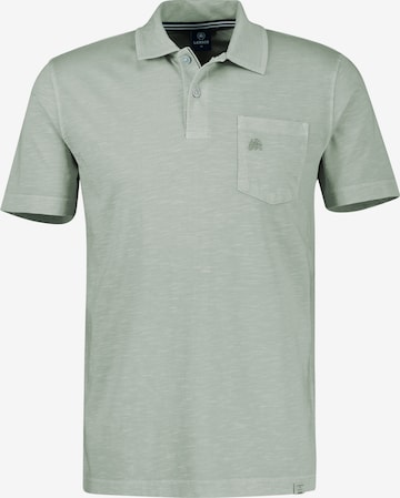 LERROS Polo in Jersey-Qualität mit Brusttasche aus reiner Baumwolle in Grün: Vorderseite