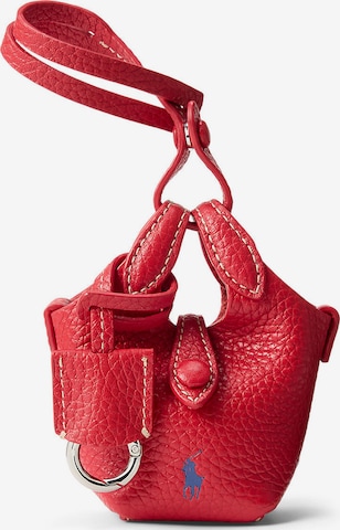 Polo Ralph Lauren Avaimenperä 'SHINY DRUM PEBBLE' värissä punainen: etupuoli