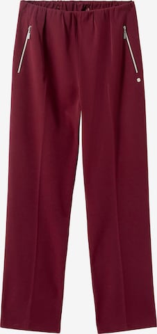 SHEEGO Regular Pants in Red: front