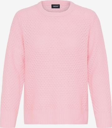 Oxmo Trui 'Nelly' in Roze: voorkant