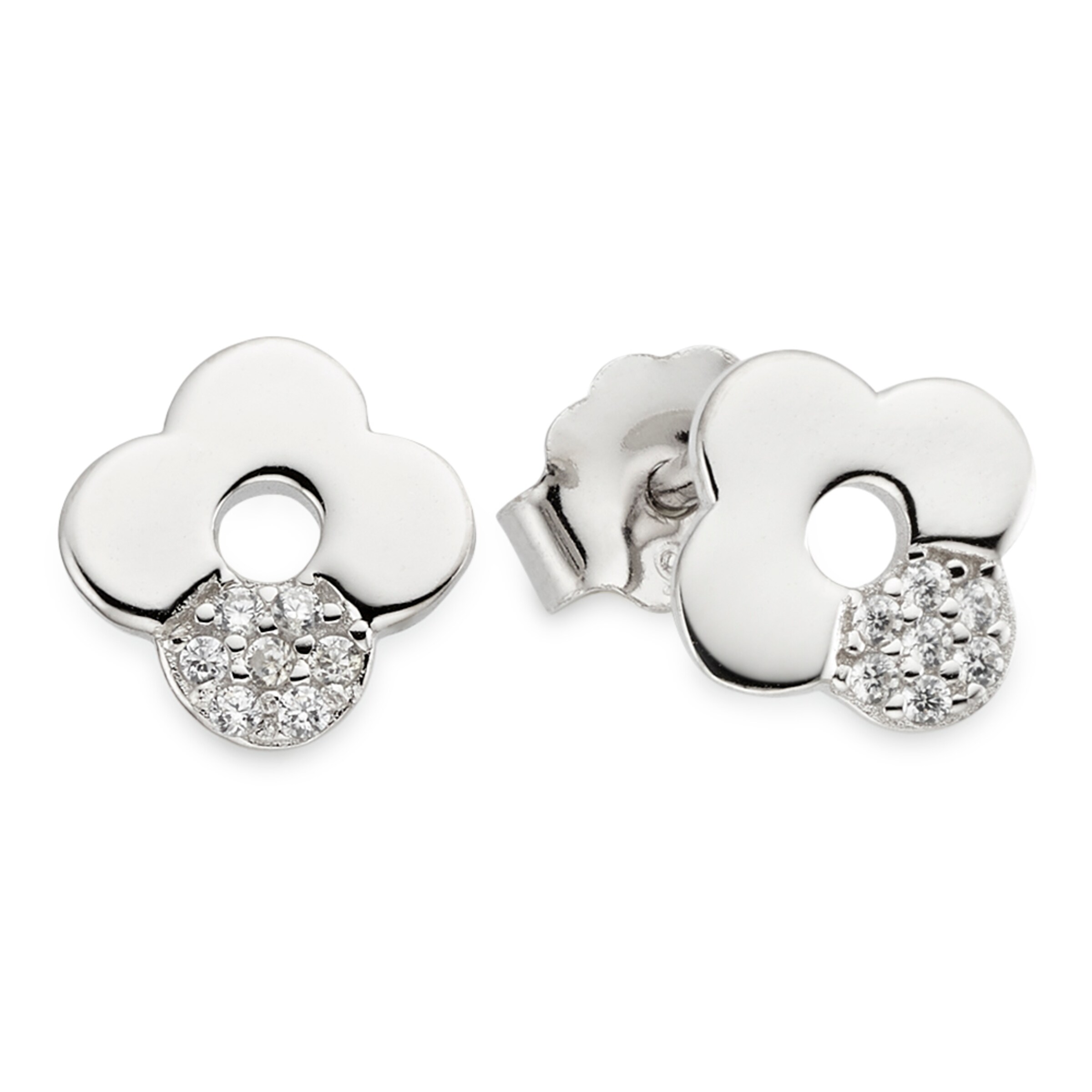 Aniston Ohrringe in Silber: Vorderseite