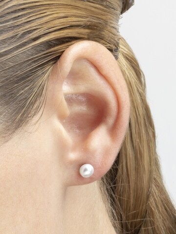 Luxenter Earrings 'Básico' in White