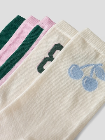 NAME IT Nogavice 'NKFVILDE 5P SOCK' | zelena barva