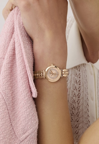 Montre à affichage analogique 'LEENA' GUESS en or