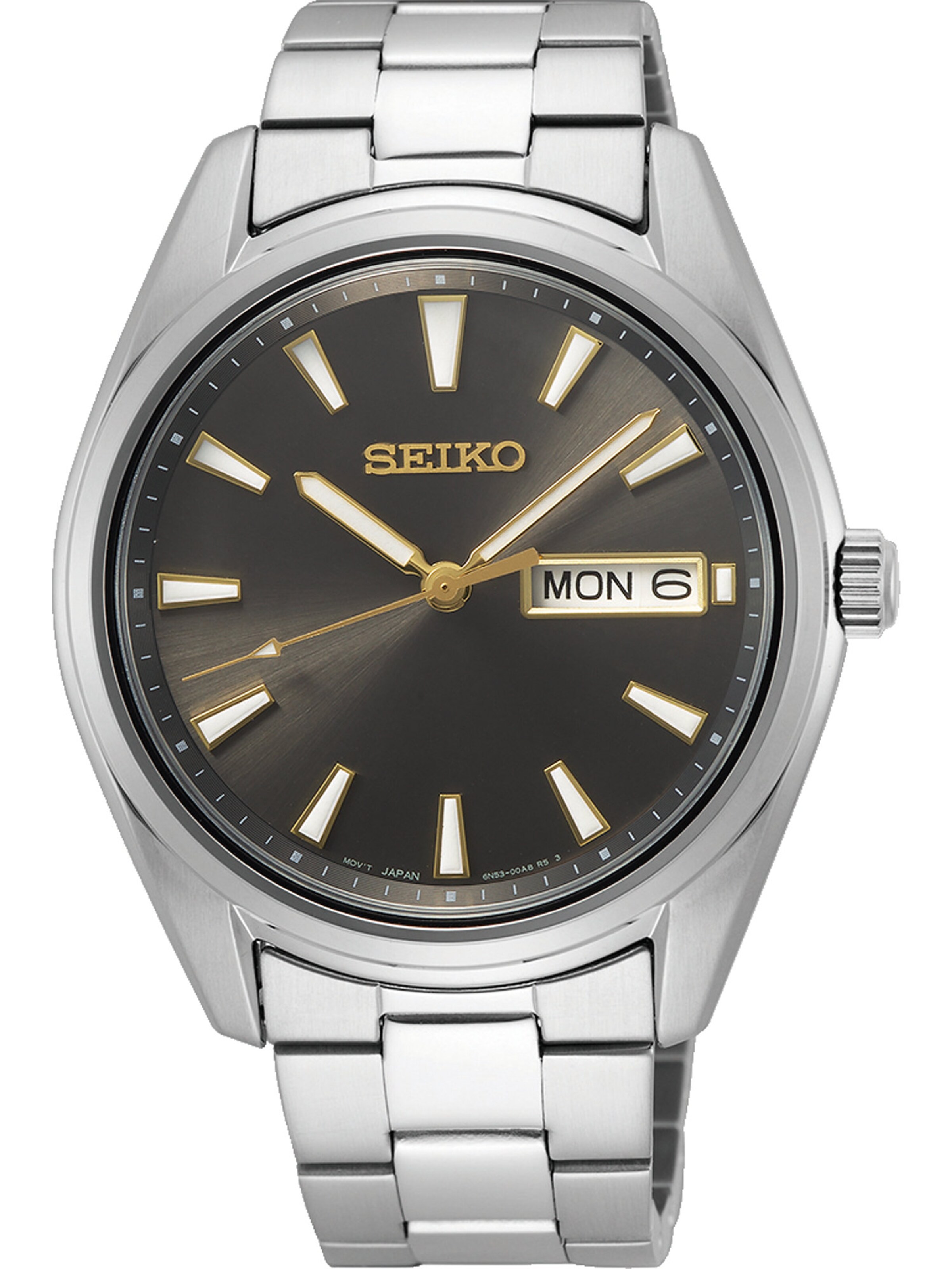 SEIKO Analog Watch in Silver: front