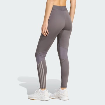 Skinny Pantalon de sport 'Hyperglam' ADIDAS PERFORMANCE en gris