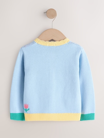 Next Gebreid vest in Blauw