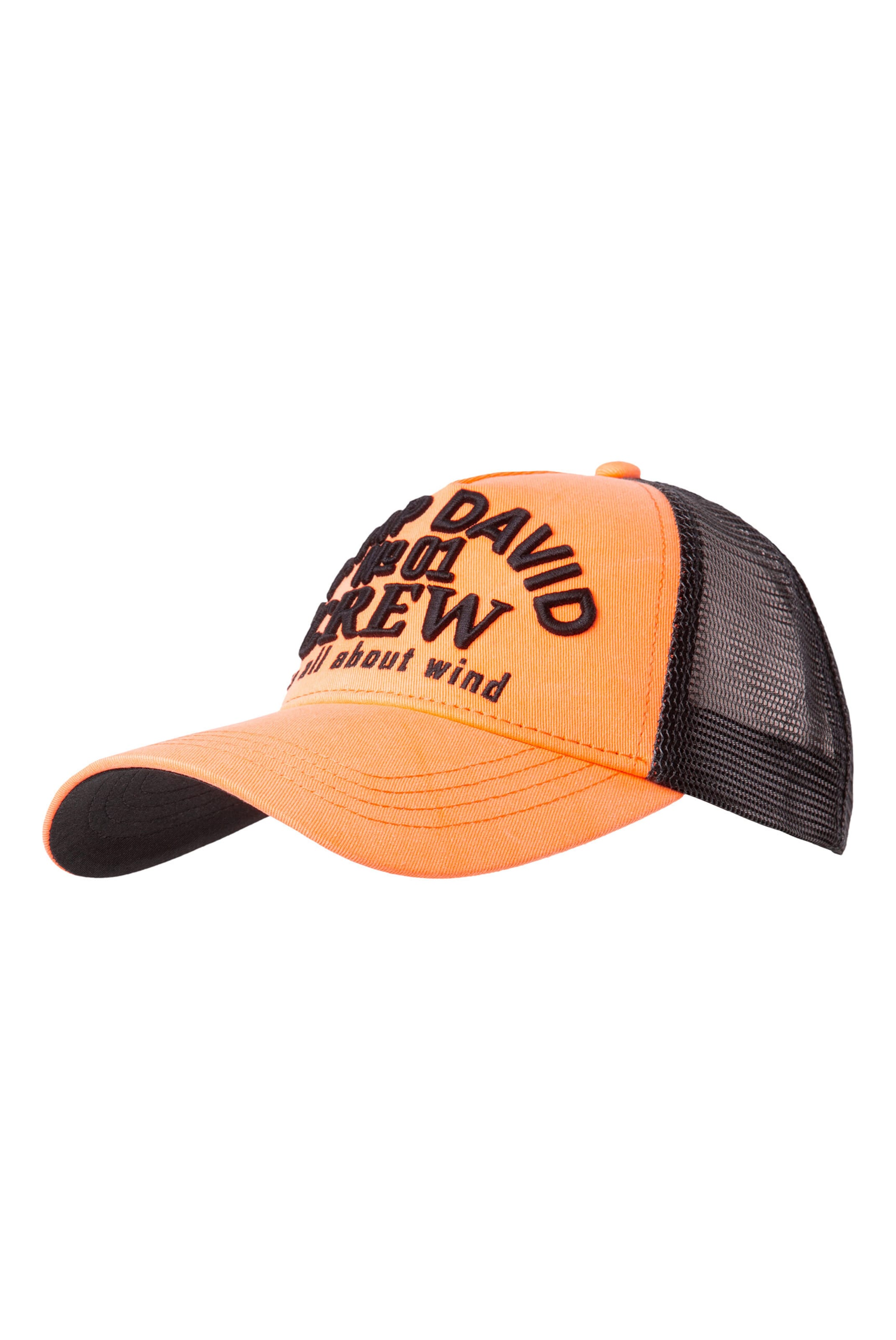 CAMP DAVID Cap in Orange: front