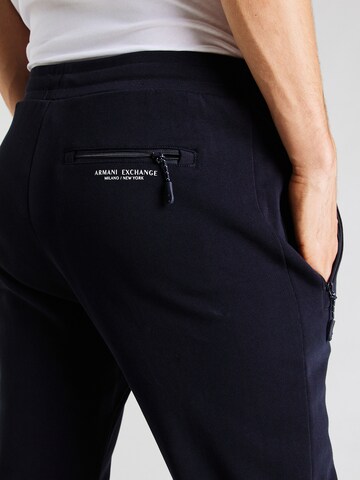 Tapered Pantaloni di ARMANI EXCHANGE in blu